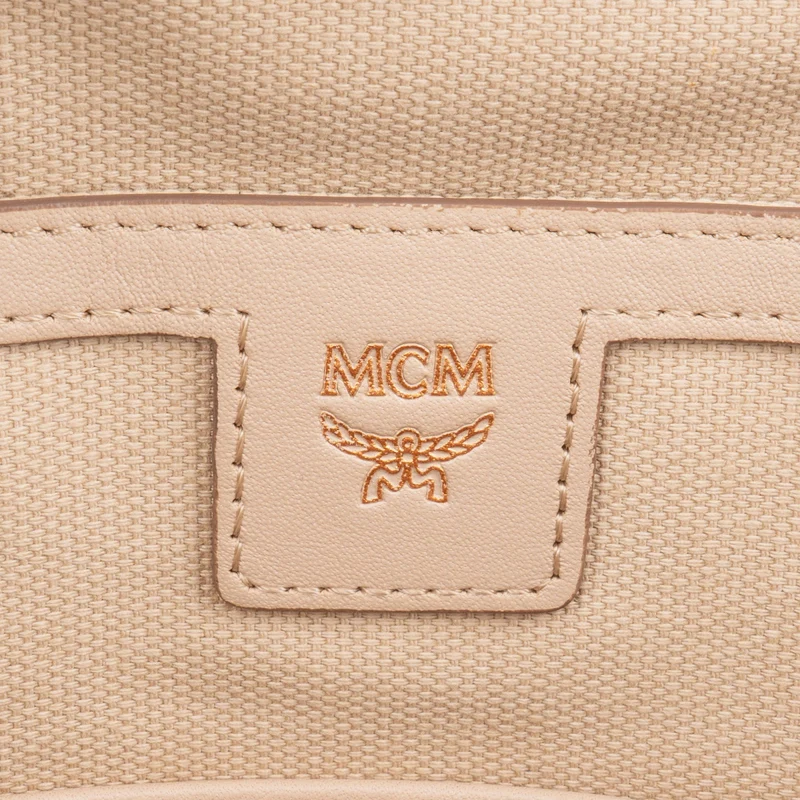 MCM Monogram Visetos Zoo Rabbit Small Stark Backpack