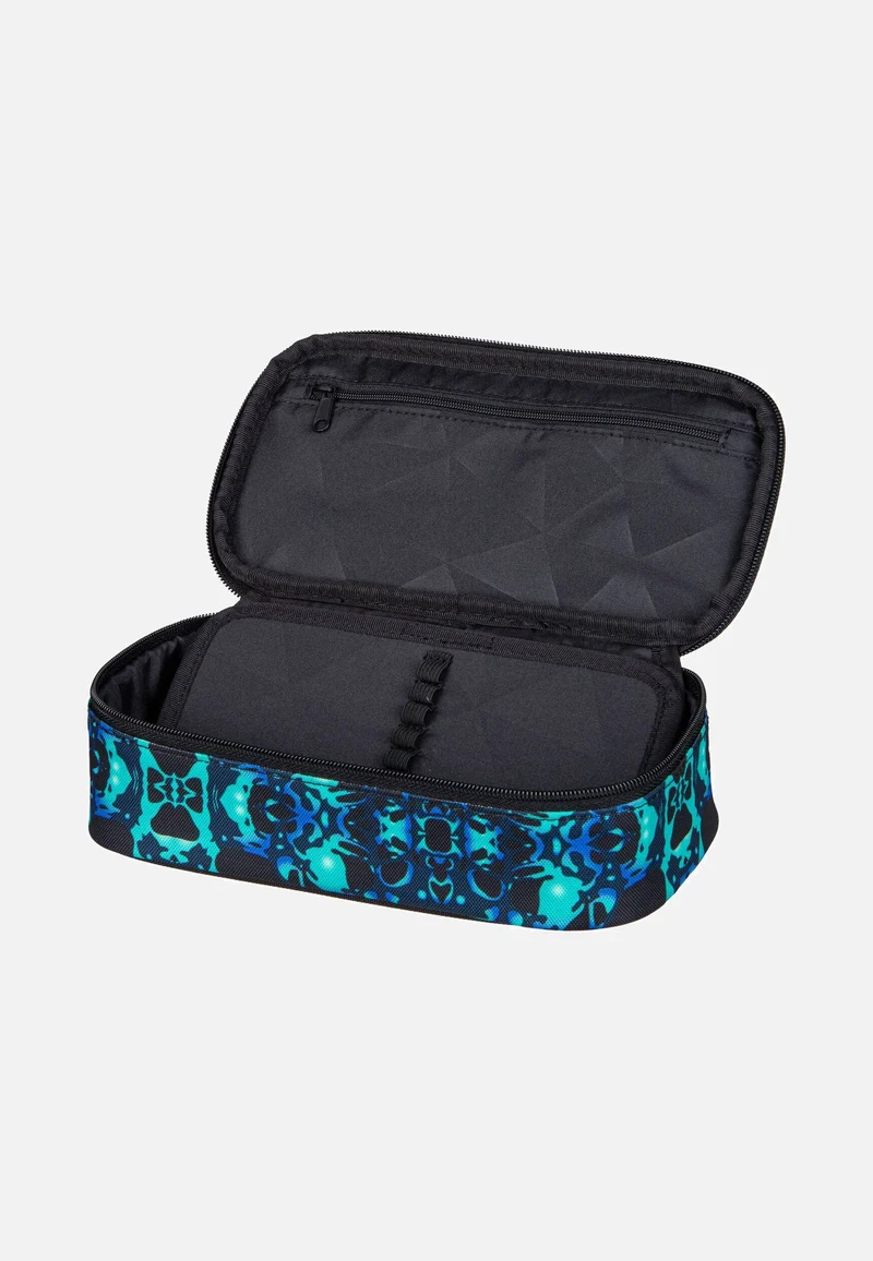 satch Schlamperbox Caleido Blue - Federmappe