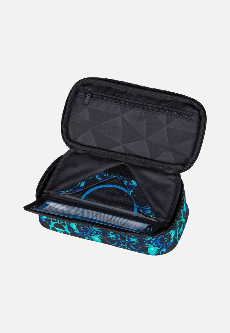 satch Schlamperbox Caleido Blue - Federmappe