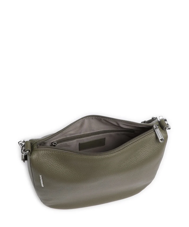 Mandarina Duck Mellow Leather Umhängetasche winter olive