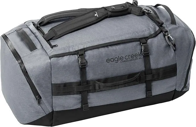 REISETASCHE schwarz / schwarz Planenmaterial
