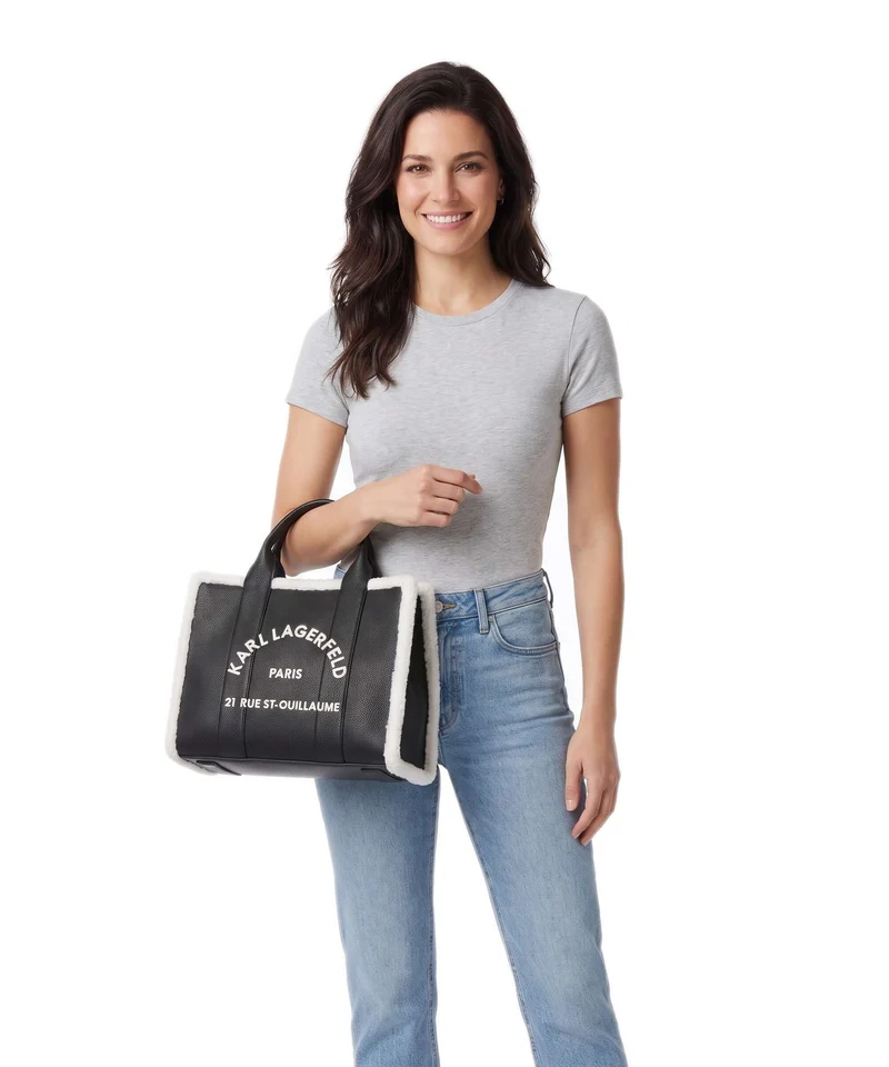 Karl Lagerfeld K/Rue St Guillaume Medium Handtasche black