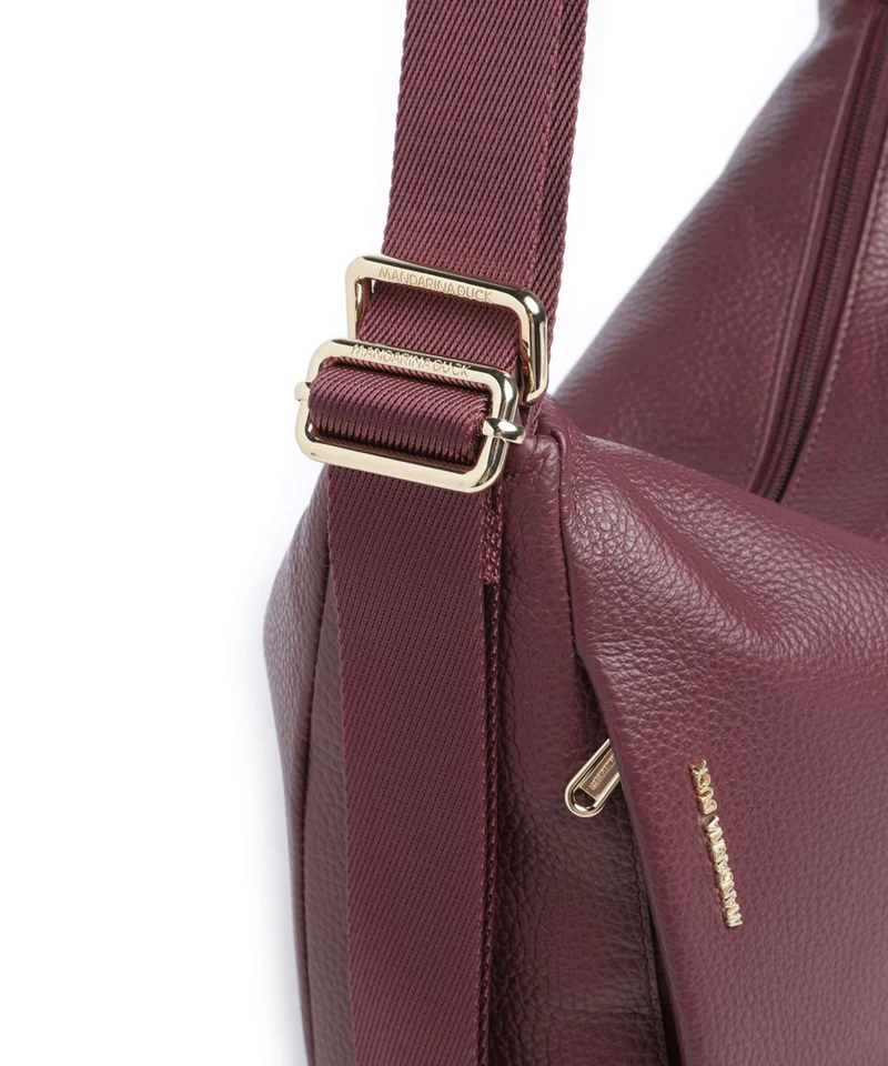 Mandarina Duck Mellow Leather Rucksack-Tasche sin