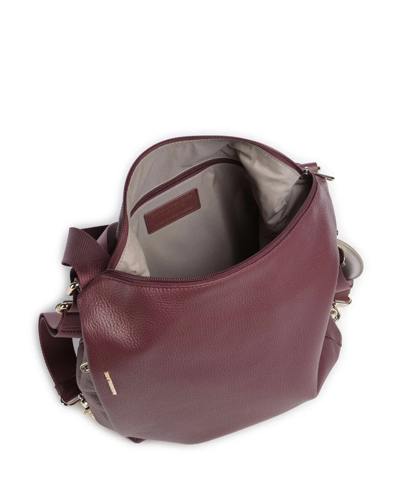 Mandarina Duck Mellow Leather Rucksack-Tasche sin