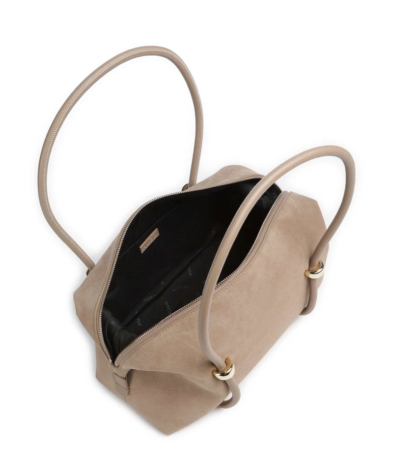 Hugo Briony Schultertasche brown overflow