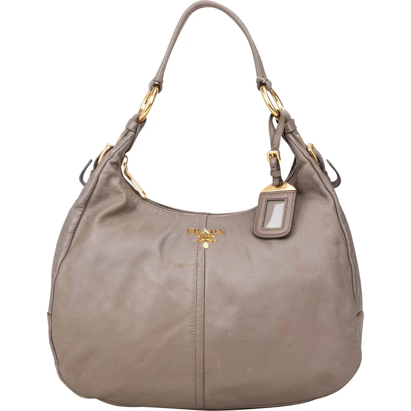 Prada Vitello Daino Hobo Shoulder Bag