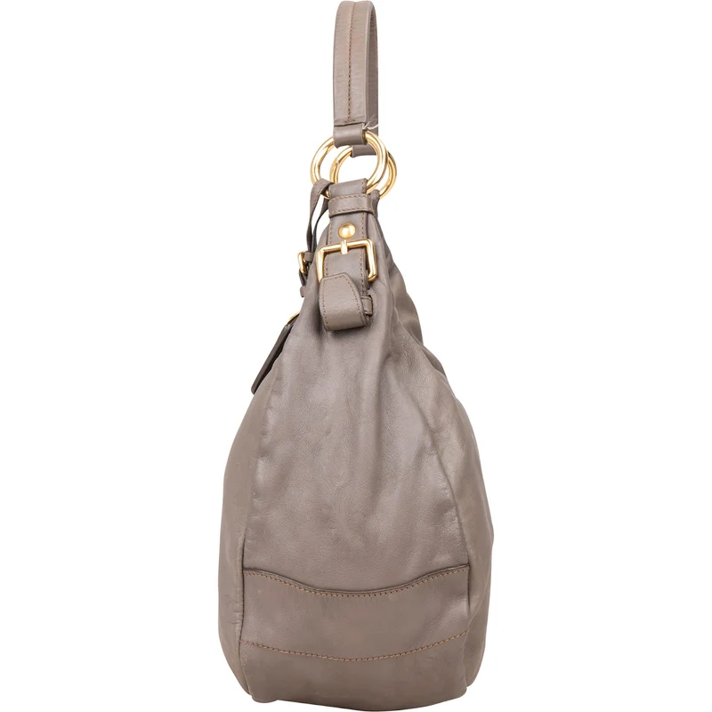 Prada Vitello Daino Hobo Shoulder Bag