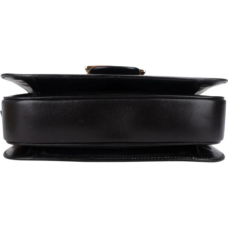 Celine Boxcalf Horse Carriage Triomphe Shoulder Bag