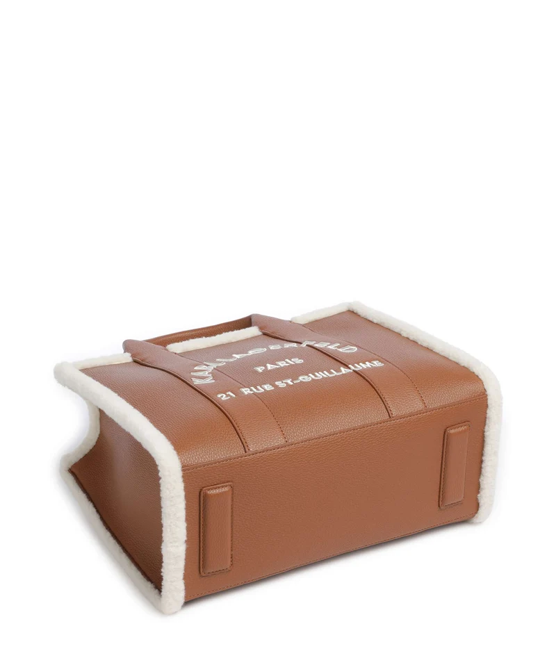 Karl Lagerfeld K/Rue St Guillaume Medium Handtasche dark tan