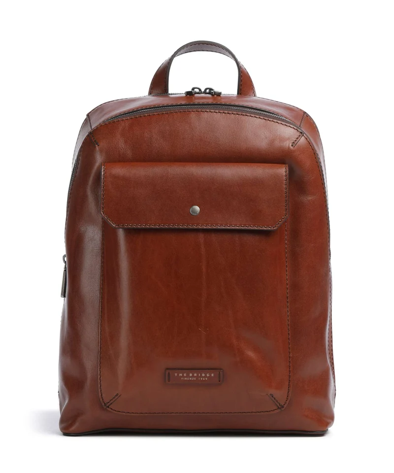 The Bridge Mattia Rucksack marrone