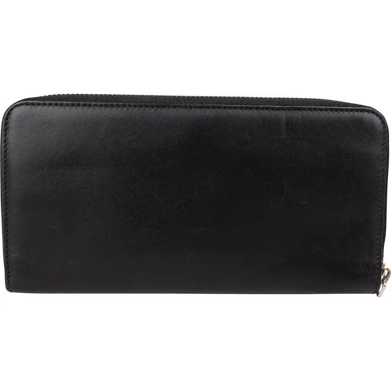 Loewe Leather Anagram Zip Around Wallet