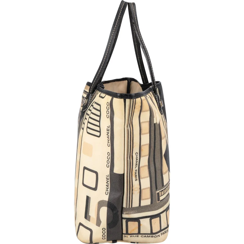 Chanel Central Station Grand Shopping Cambon Tote Handbag