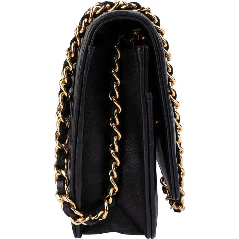 Chanel Quilted Lambskin Wallet On Chain Crossbody Bag