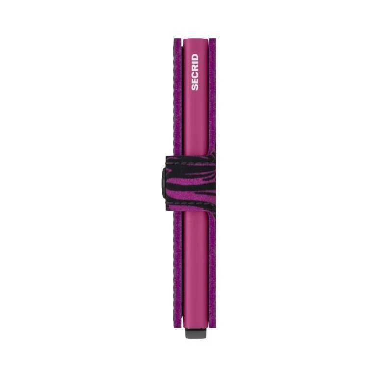 Kreditkartenetui Zebra Fuchsia Pink