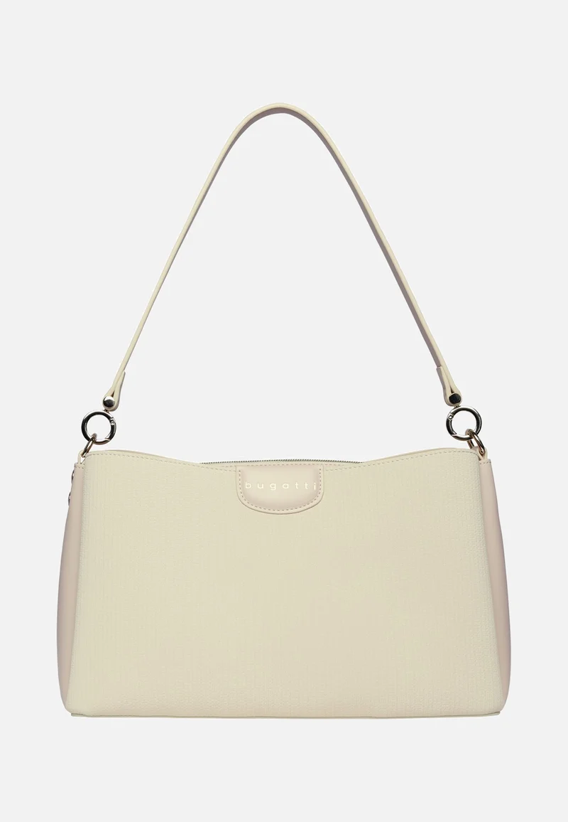 Leah Shoulder Bag M Beige - Umhängetasche