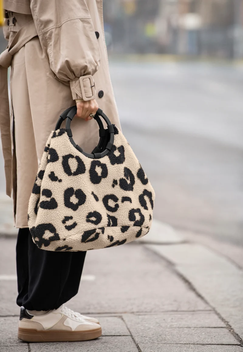 Loopbag Hobo Teddy Leo Cream - Shopper