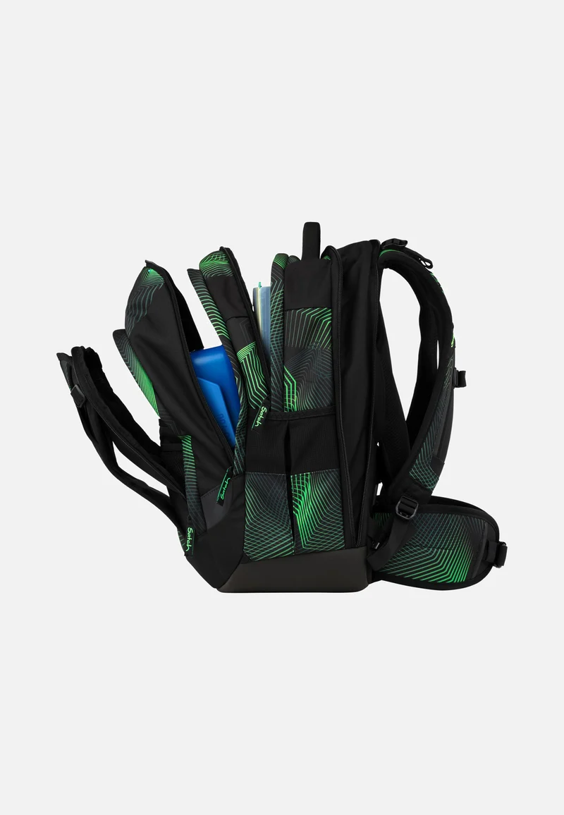 Match Plus Seismic Green - Schulranzen