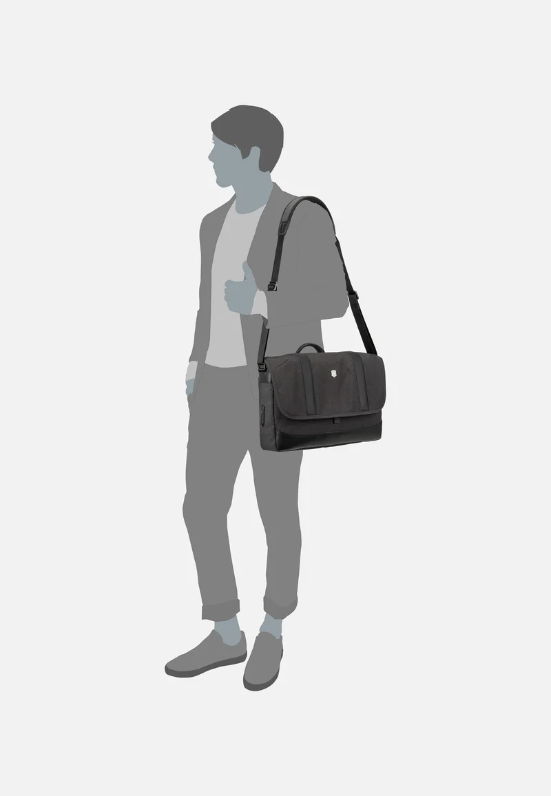 Architecture Urban2 Melange Grey/Black - Messenger Bag