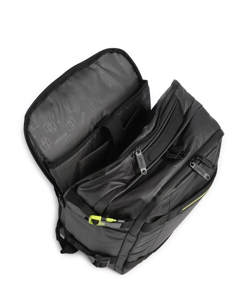 American Tourister Urban Track Laptop-Rucksack black/lime