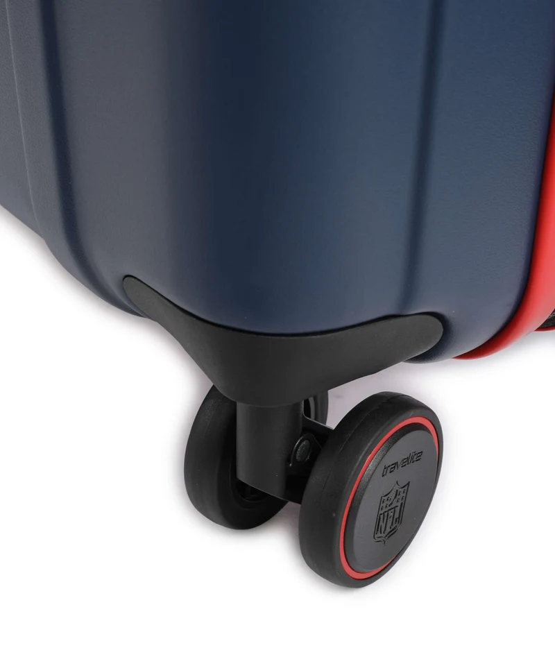 Travelite NFL 4-Rollen Trolley new england patriots