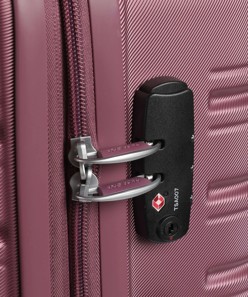 American Tourister Flashline 4-Rollen Trolley iced berry
