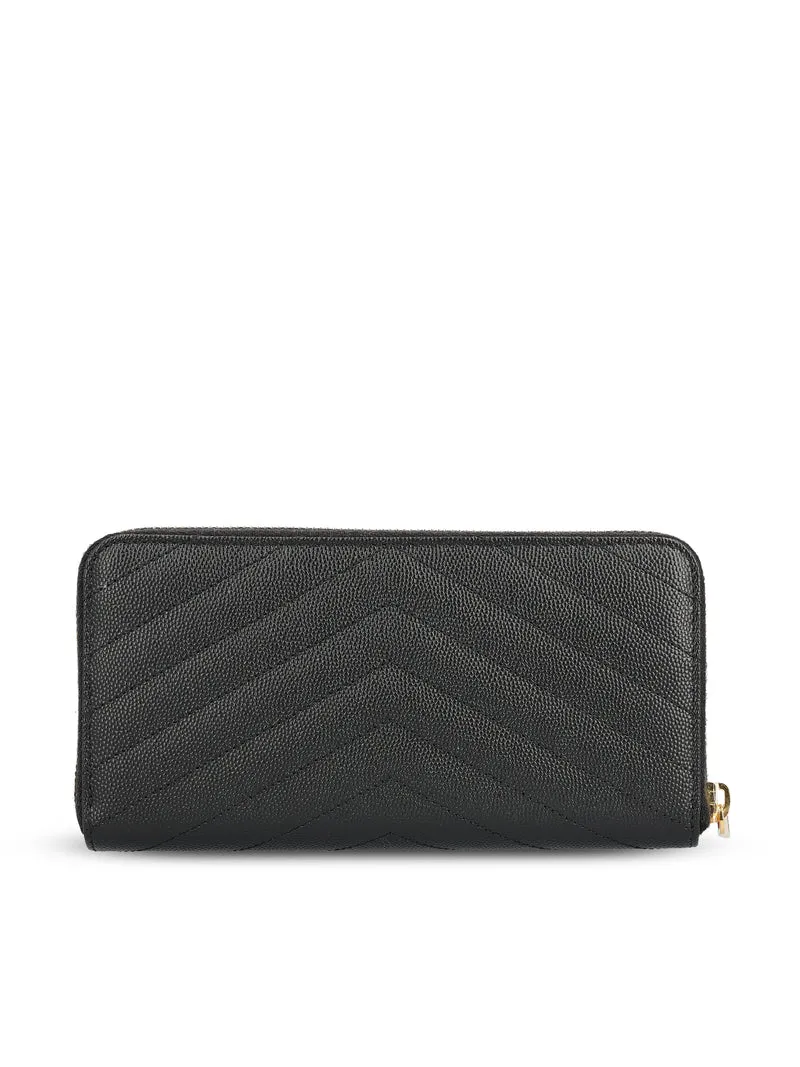 SAINT LAURENT Portafoglio Matelassé In Pelle