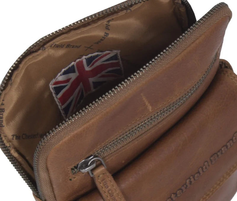The Chesterfield Brand Wax Pull Up Lou Umhängetasche Leder 16 cm