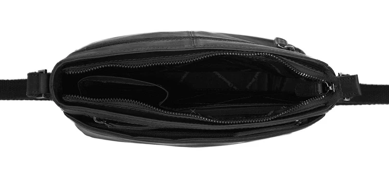 Umhängetasche Mumbai Schwarz