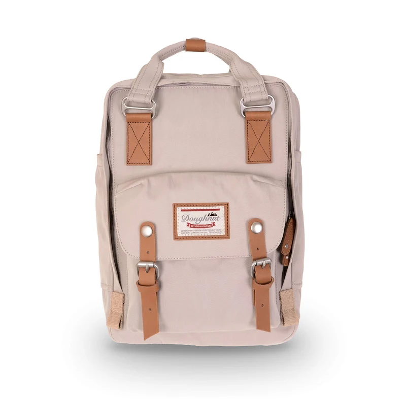 Schulrucksack Macaroon 16 Liter Elfenbeinfarben