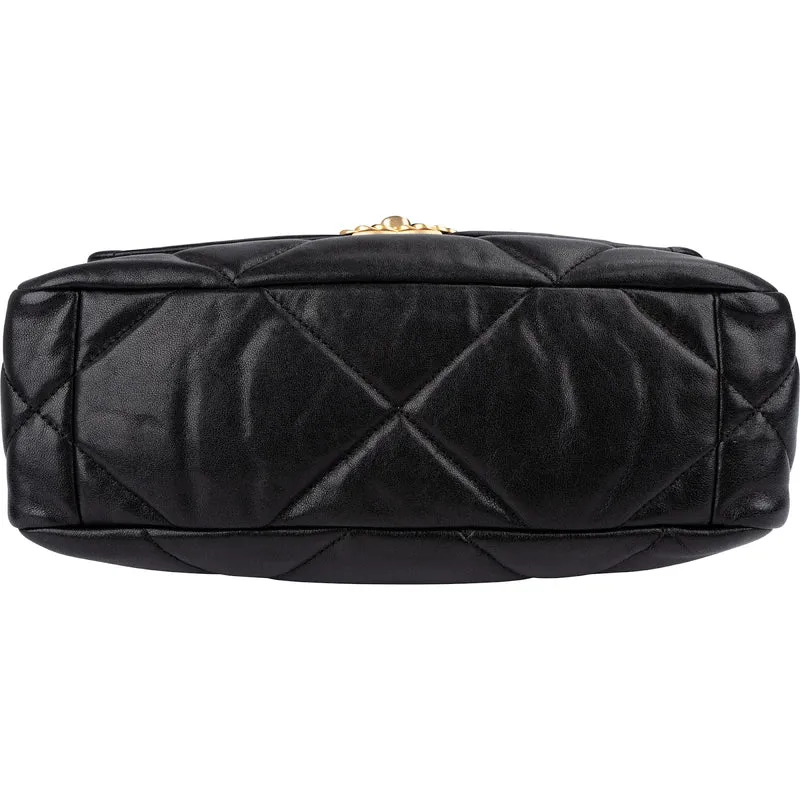 Chanel 19 Quilted Lambskin Single Flap Crossbody Bag