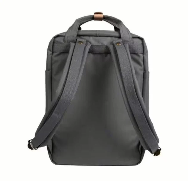 Schulrucksack Macaroon 16 Liter Dunkelgrau