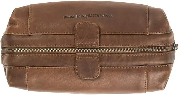 Kulturtasche Vince Cognac