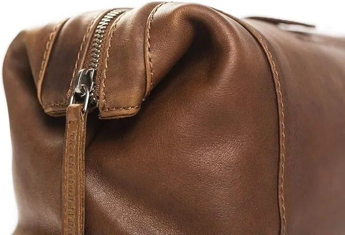 Kulturtasche Vince Cognac