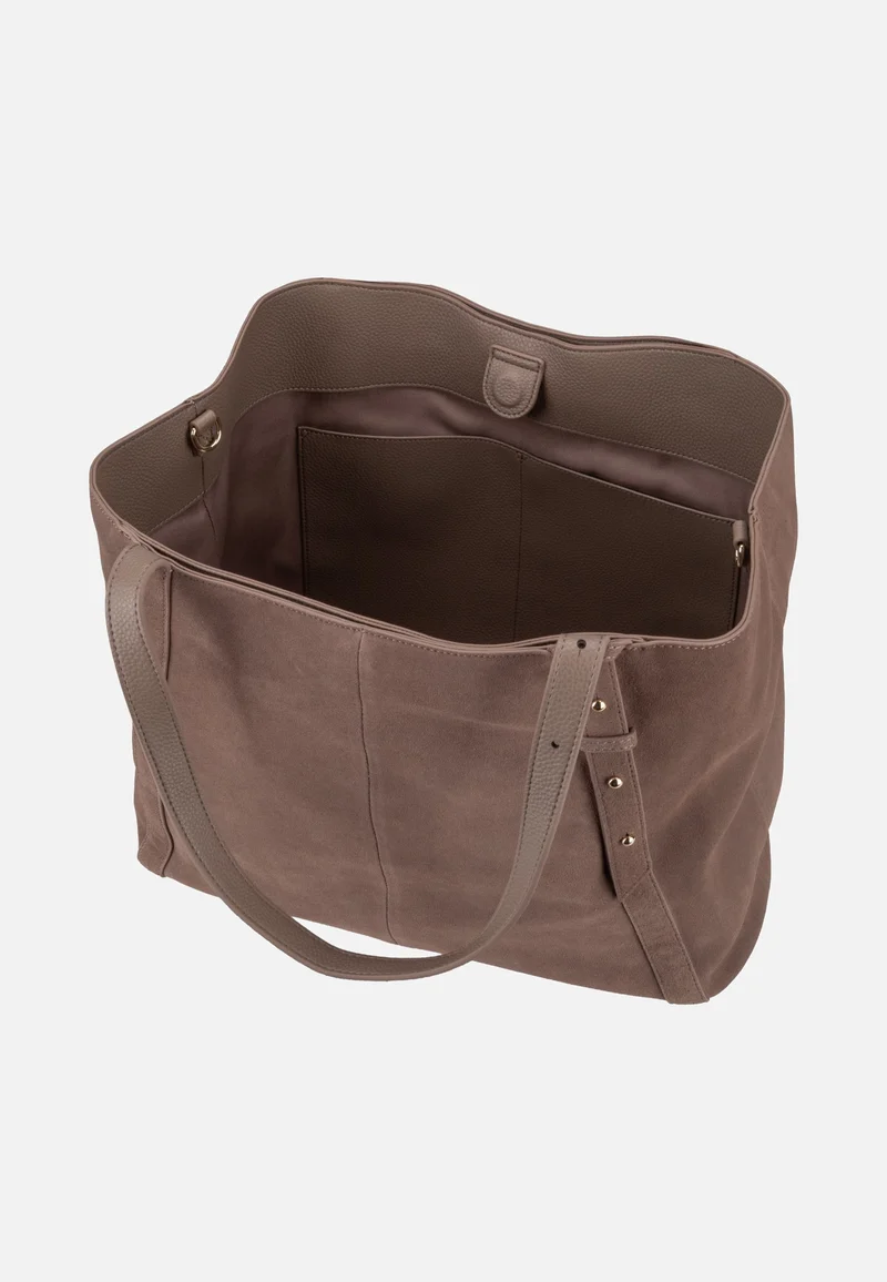 Pretty Wonder Suede Mocha - Shopper