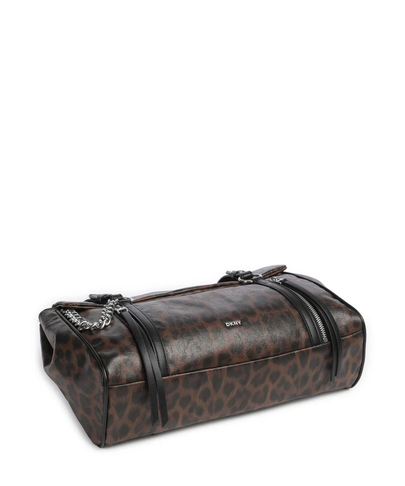 DKNY Skye Medium Shopper leopard