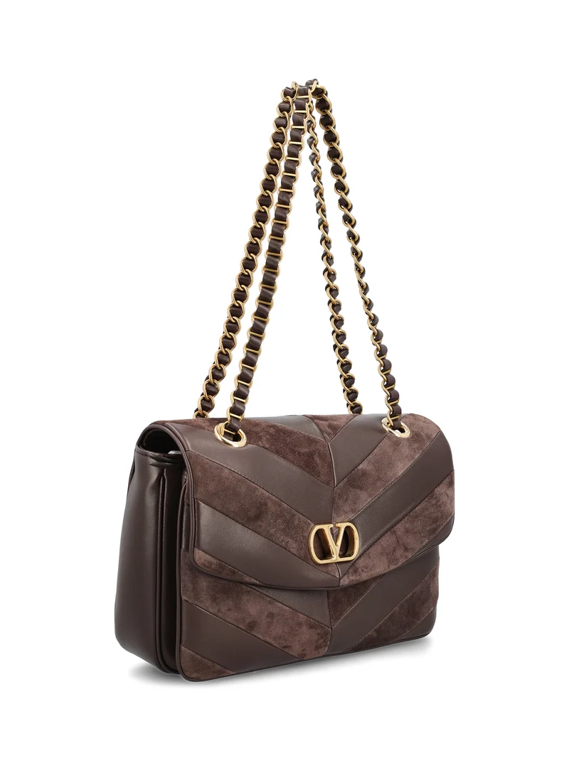 VALENTINO GARAVANI Borsa Media Djuna In Suede