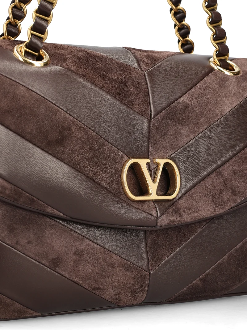 VALENTINO GARAVANI Borsa Media Djuna In Suede