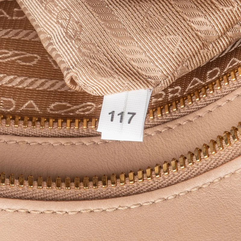 Prada Saffiano Leather Mano Galleria Handbag