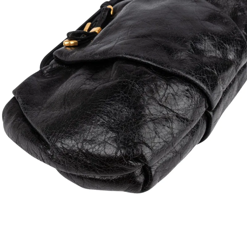 Prada Nappa Gaufre Pochette Pouch Bag