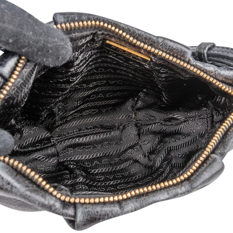 Prada Nappa Gaufre Pochette Pouch Bag