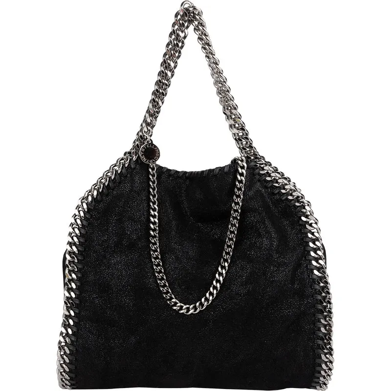 Stella McCartney Shaggy Falabella Fold Over Tote Crossbody Handbag