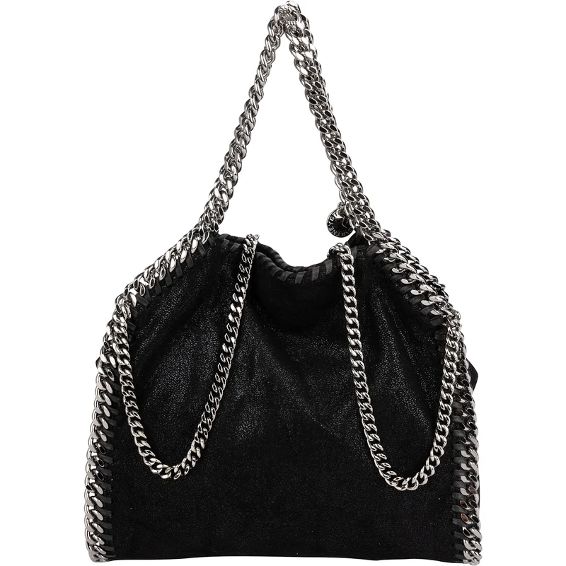 Stella McCartney Shaggy Falabella Fold Over Tote Crossbody Handbag