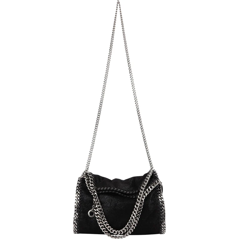 Stella McCartney Shaggy Falabella Fold Over Tote Crossbody Handbag