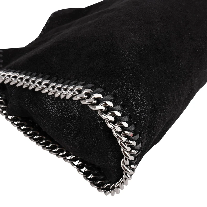 Stella McCartney Shaggy Falabella Fold Over Tote Crossbody Handbag