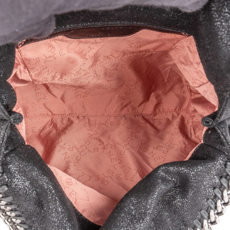 Stella McCartney Shaggy Falabella Fold Over Tote Crossbody Handbag
