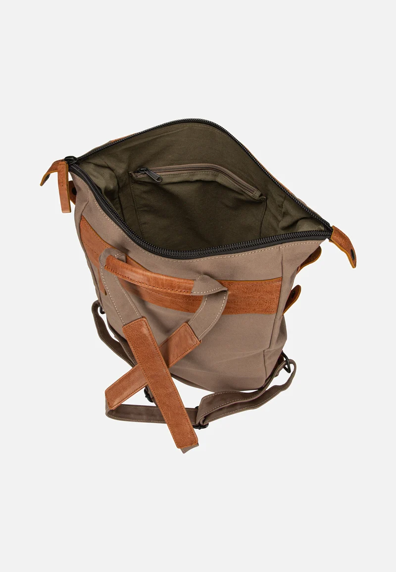 Wax 1 Sand/Cognac - Rucksack