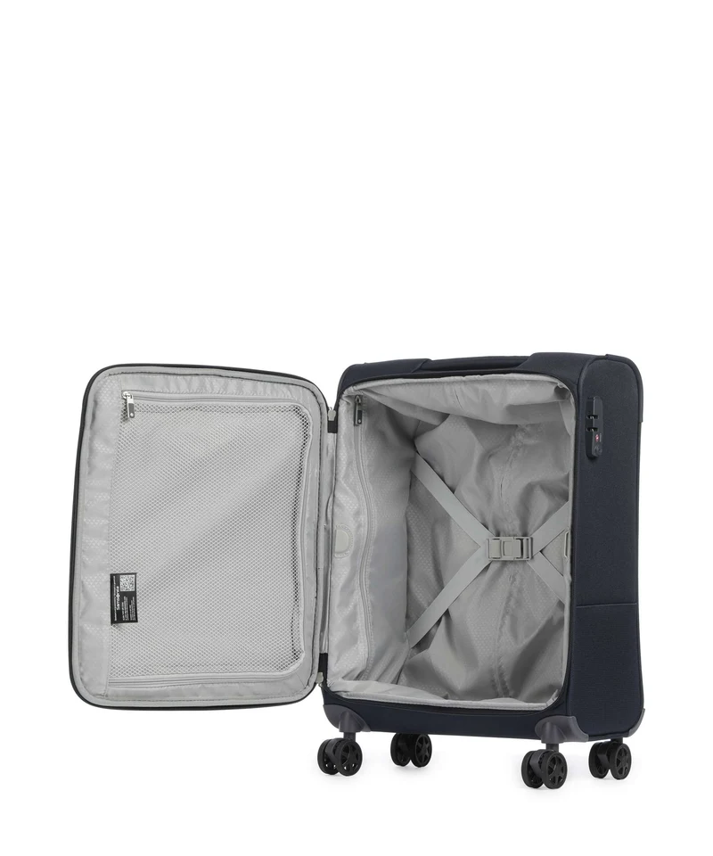 Samsonite Base Boost 4-Rollen Trolley navy blue