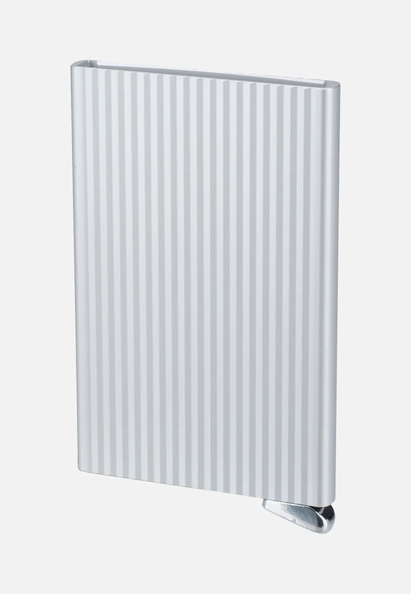 Cardprotector Fluted Silver+ - Kartenetui