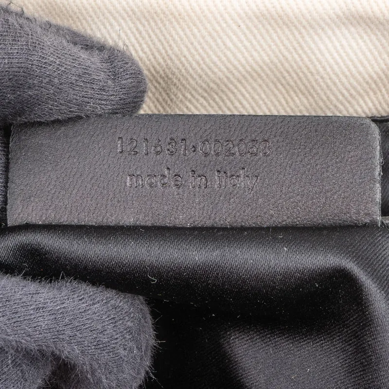 Yves Saint Laurent Canvas Kahala Drawstring Tote Shoulder Bag