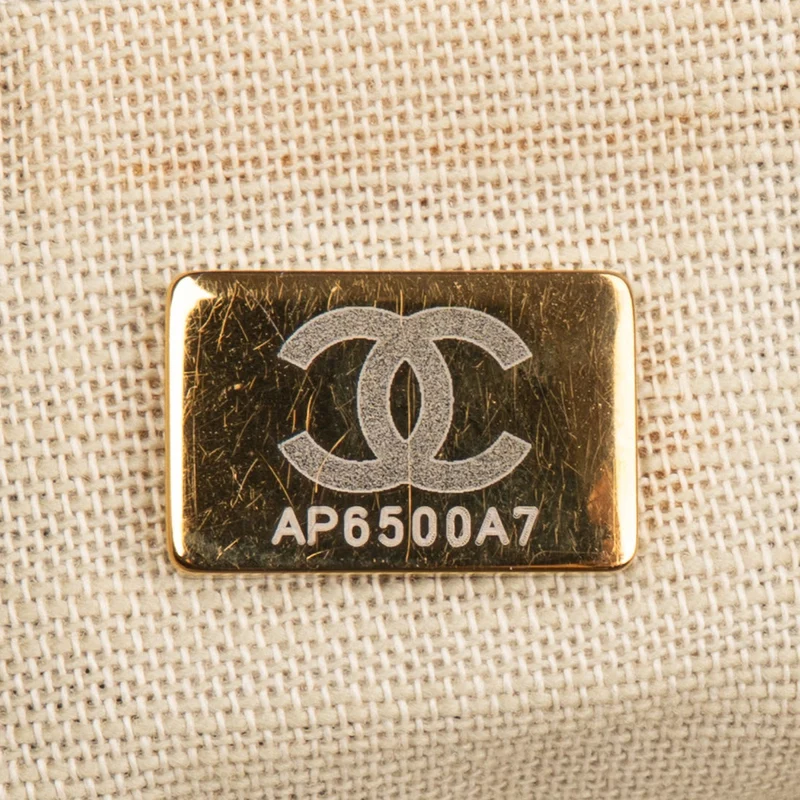 Chanel Canvas Deauville Small Tote Shoulder Bag